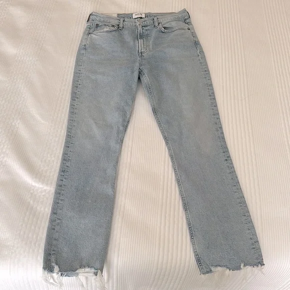 Agolde Merrel Jean Mid Rise Straight - Picture 3 of 8